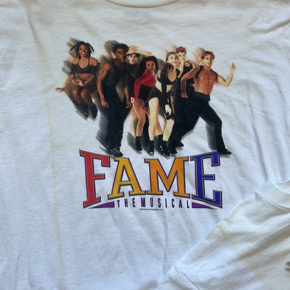 Vintage Fame The Musical T-Shirt / Large / Tultex / 1998 - Picture 3 of 8